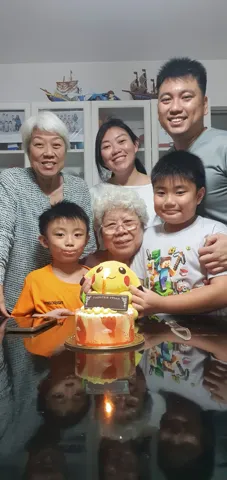 Together for a birthday
