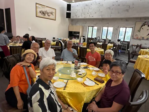 A meal shared with family